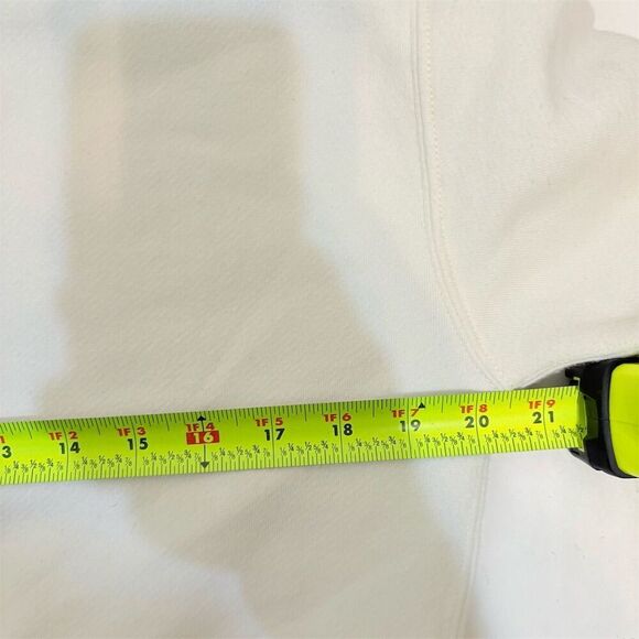 J. Crew Women's 2XS White Sweatshirt with Buttons - Picture 10 of 10